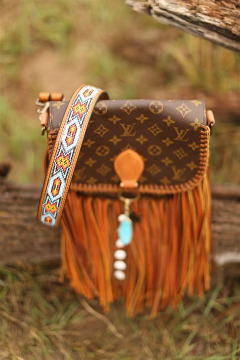 louis vuitton boho fringe bag